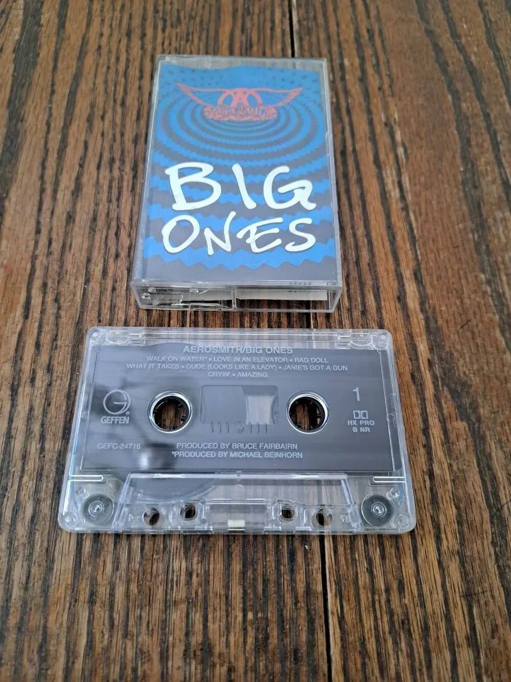 Vintage 1994 Aerosmith Big Ones Music Cassette Tape